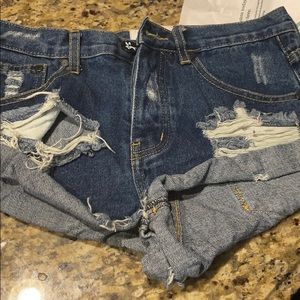 One teaspoon shorts (bandits)